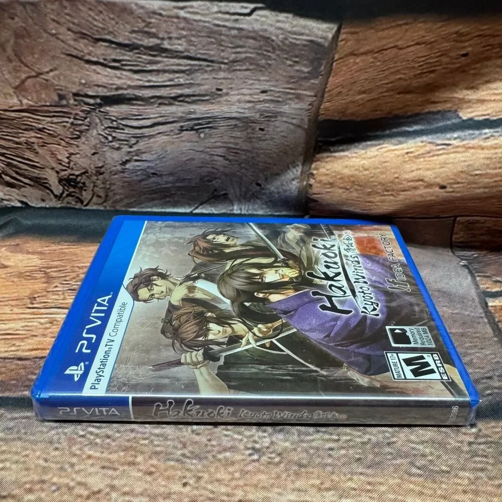 Hakuoki Kyoto Winds PS Vita Sony PlayStation Vita Brand New Factory Sealed Game